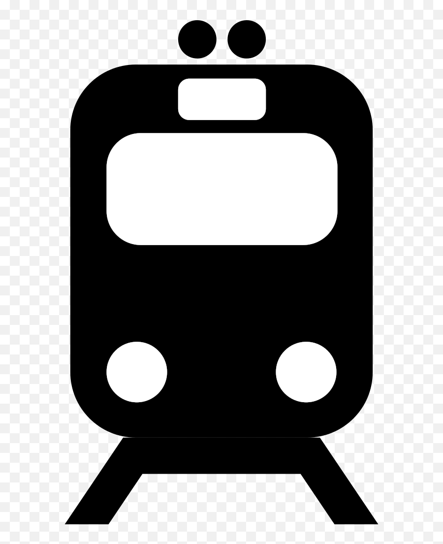 Bsicon Train2 - Train Symbol Black And White Png,Icon San Pedro