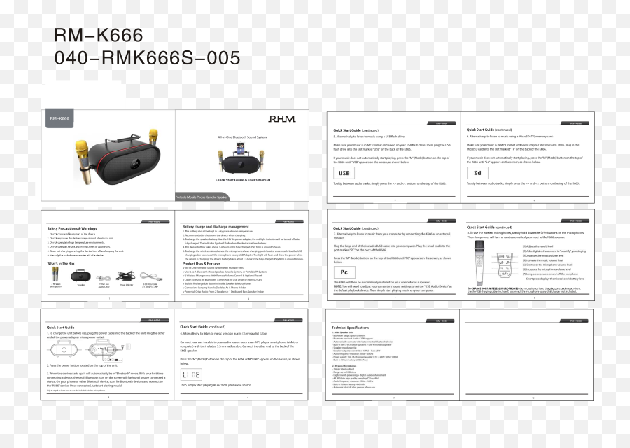 Rhm Professional Subwoofer Karaoke System Speaker User - Document Png,Karaoke Icon