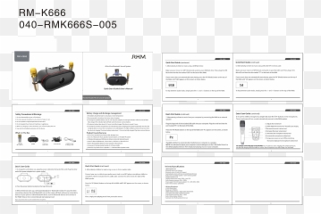Rhm Professional Subwoofer Karaoke System Speaker User - Document png