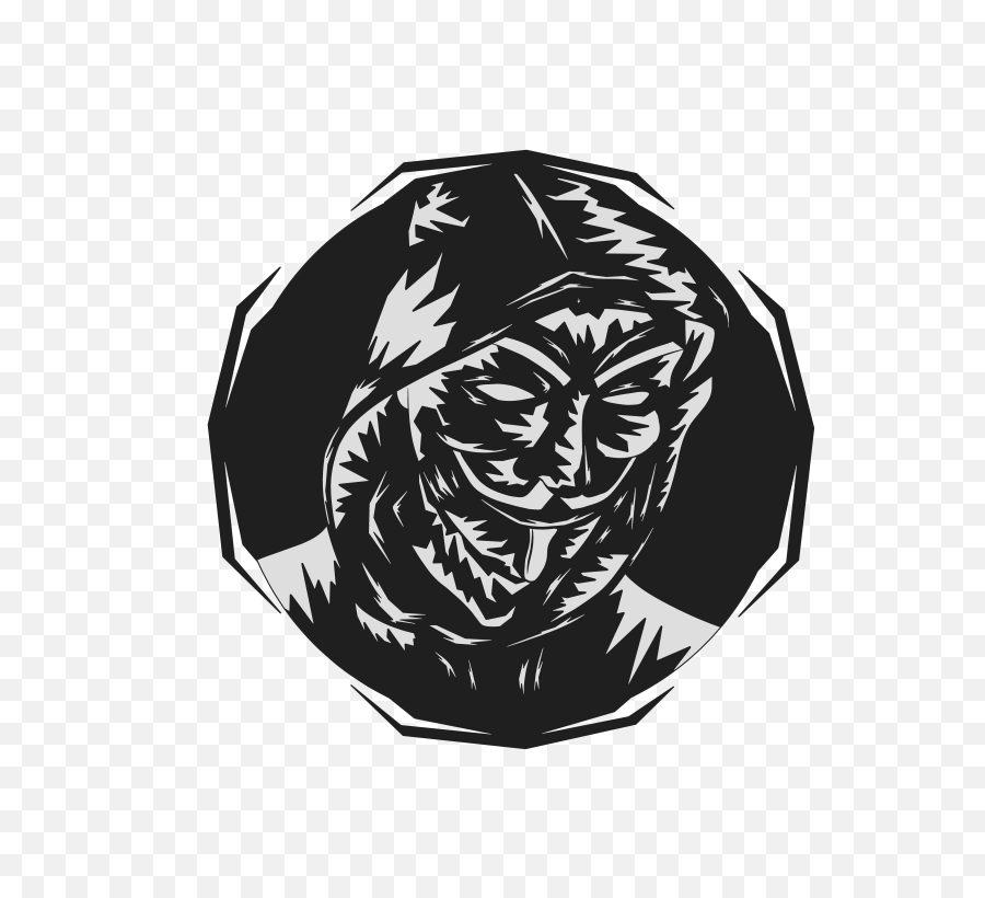 Download Hd Guy Fawkes Maskanonymous Design Transparent Png - Anonymous Mask Logo,Anonymous Mask Transparent