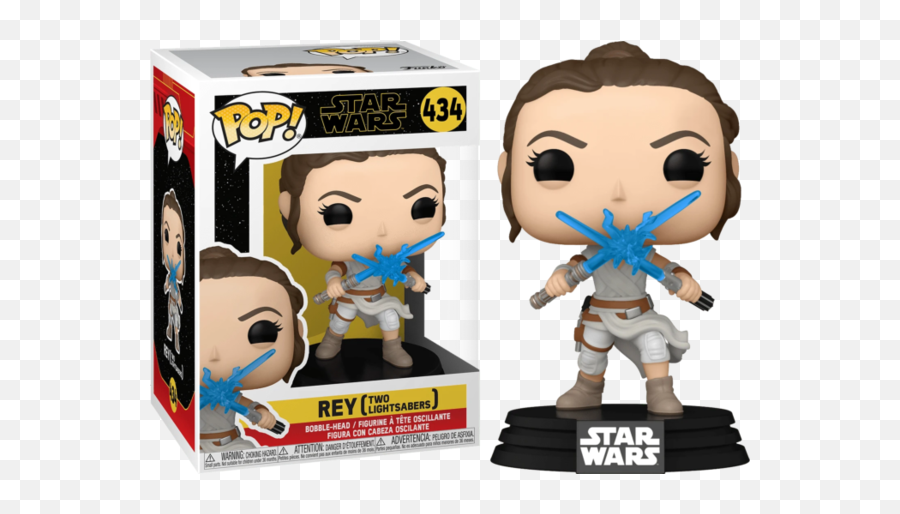 Funko Pop Star Wars Episode Ix The Rise Of Skywalker - Funko Pop Rey Star Wars Png,Deadpool 2 Icon Cinemta