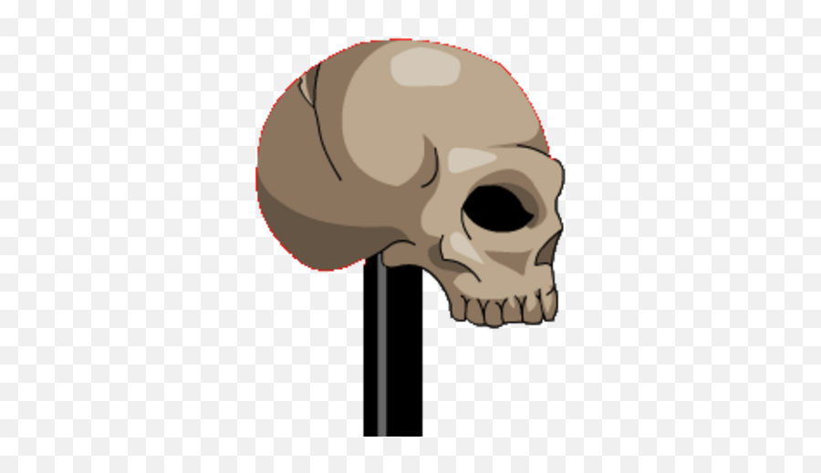 Skullstaff Of Doom Dragonfable Wiki Fandom - Scary Png,Skull Icon 16x16