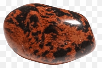 Mahogany Obsidian Stone - Solid png