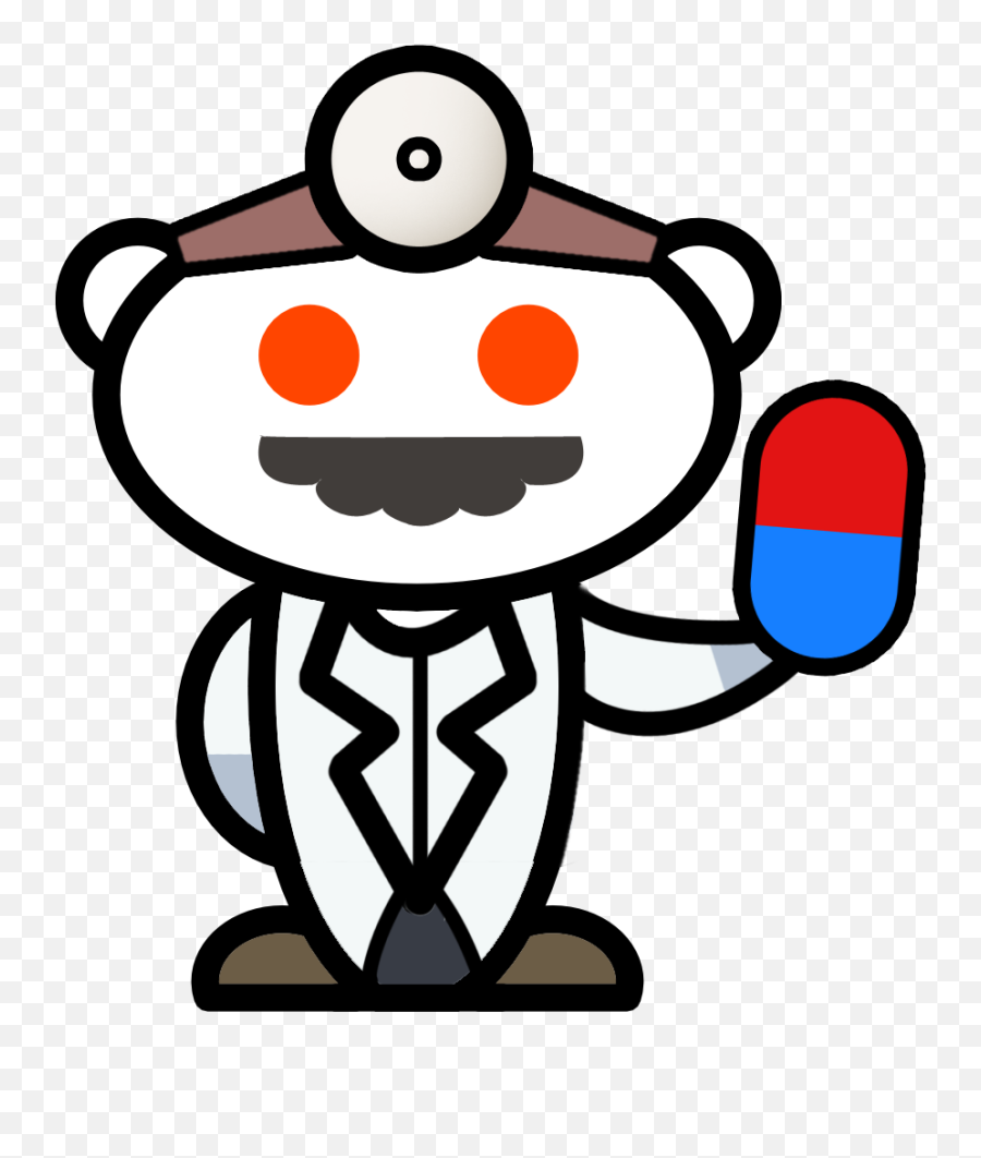 Free Reddit Transparent Download Clip Art - Reddit Snoo Doctor Png,Reddit Png