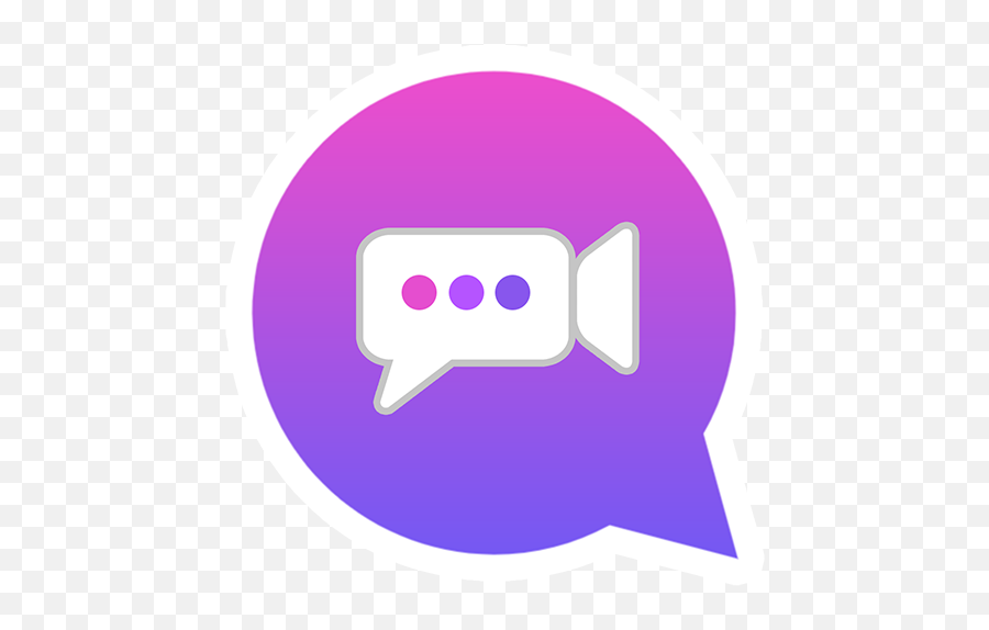 Updated Chatmeet - Live Video Chat App Not Working Down Dot Png,Purple Message Icon