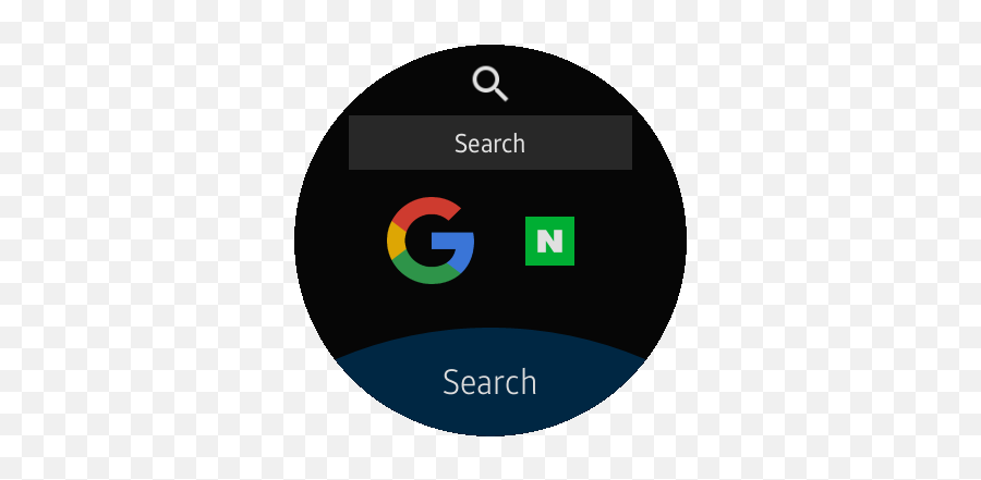 Working 3 Best Web Browser Apps For Samsung Gear Watches - New Png,Gear Icon In Internet Explorer