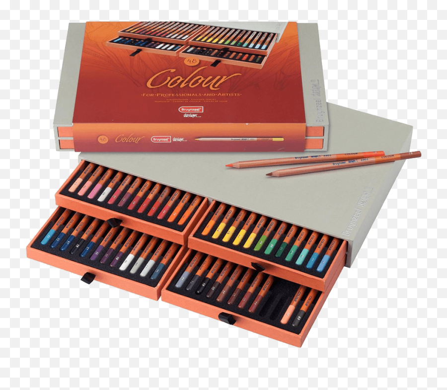 Drawing Pencil Gift Sets From Rex Art Supplies - Bruynzeel Colored Pencils Png,Wet N Wild Color Icon Brow Pencil