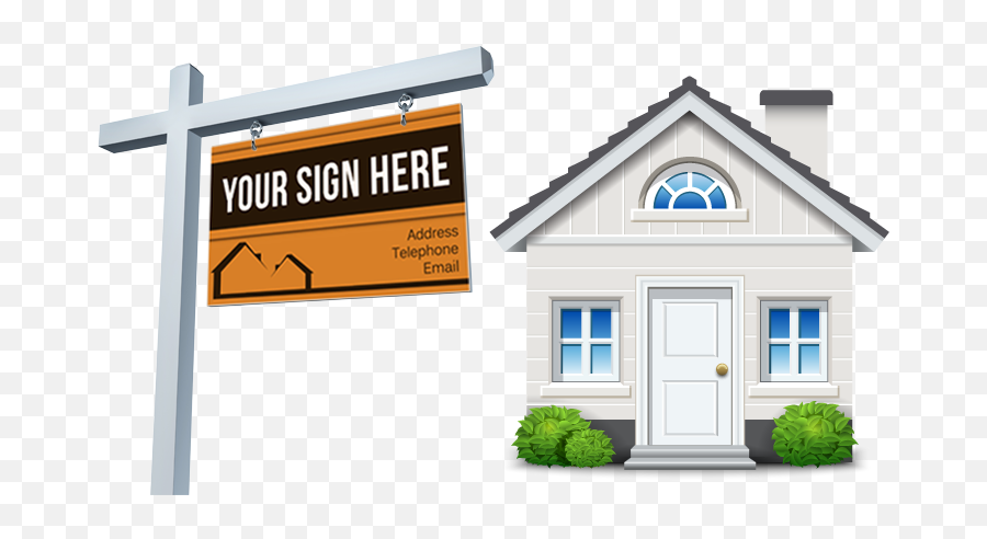 Real Estate Sign Installation U2013 - Getting A House Appraised Png,Sign Post Png