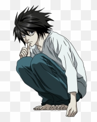 Personajes Anime Png 1 Image - L Anime Death Note,Anime Png Images