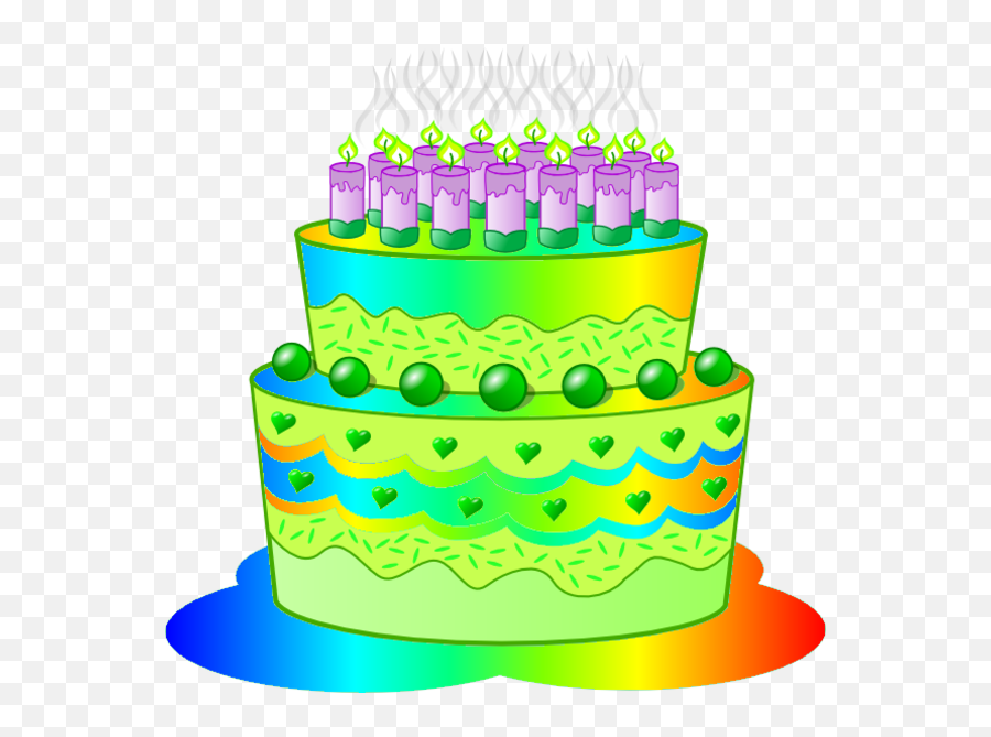 Cake Clipart Png - Green Cake Cliparts Birthday Cakes Clip Cartoon Animated Birthday Cake,Birthday Cake Clipart Png