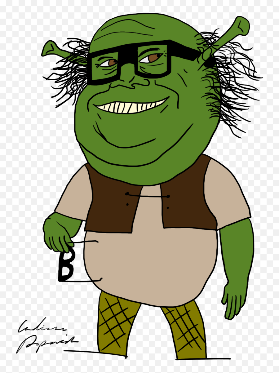 Revived An Old Classic Danny Devito Shrek - Shrek And Danny Shrek And Danny Devito Png,Shrek Face Png