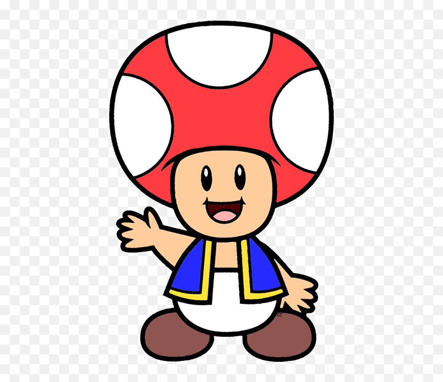 Super Mario Png Files Clipart - Toad Super Mario Cartoon,Luigi Head Png