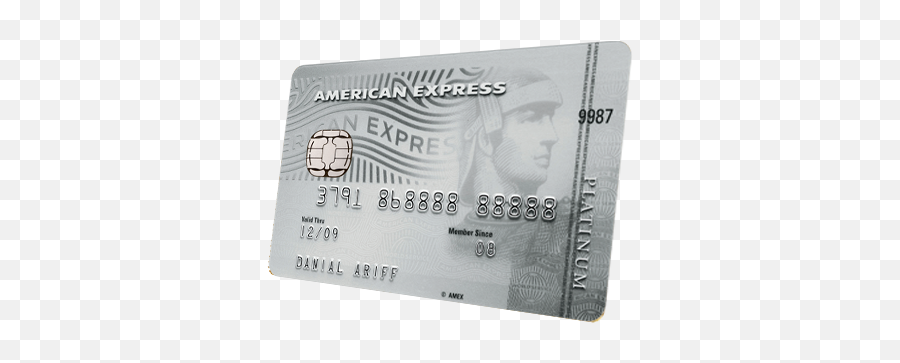 American Express Platinum Credit Card - Banknote Png,Credit Card Transparent Background