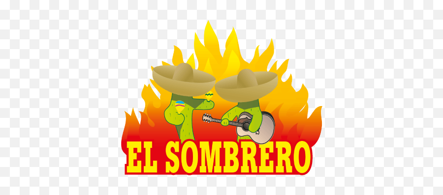 El Sombrero Schaffhausen - Spanishtapas Burgers Mexican Illustration Png,Sombrero Mexicano Png