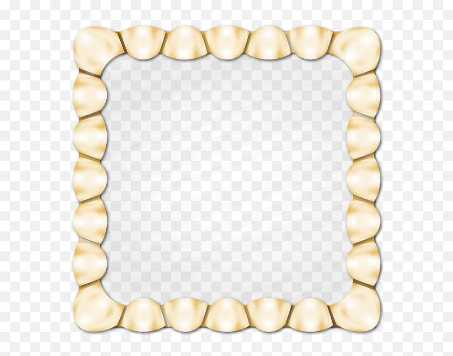 Golden Metal Frame Shiny Round Lines - Bead Png,Glass Effect Png