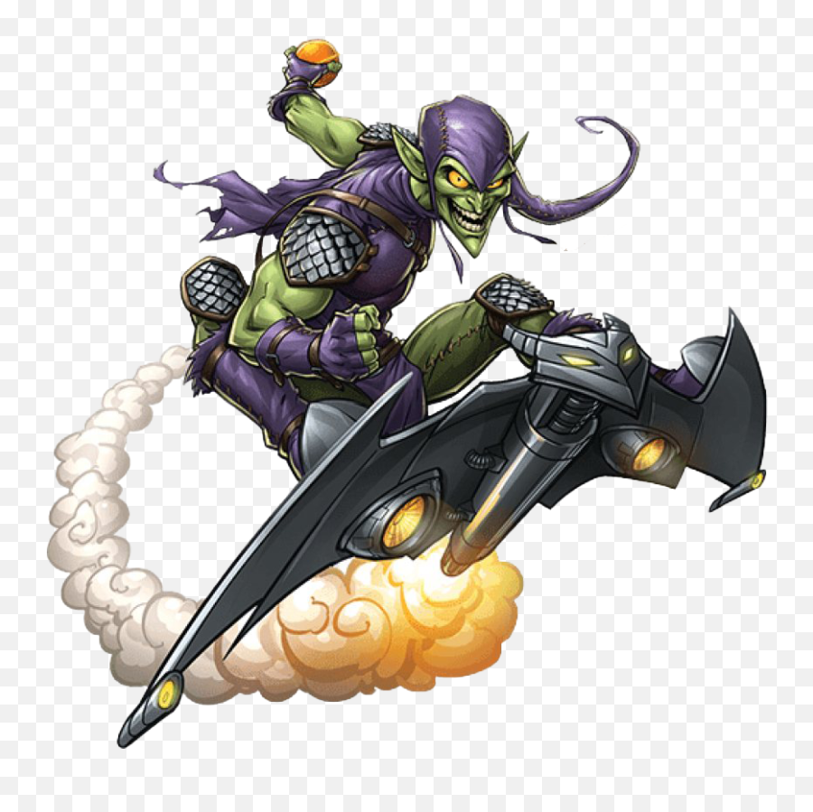 Green Goblin Comic Png Free Image - Transparent Green Goblin Png,Goblin Transparent