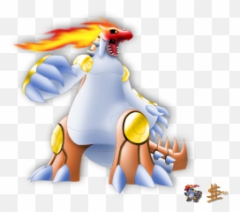 Fusion Cubone Groudon Infernpe By Esepibe - Alakazam Fusion Groudon Fusion Png,Groudon Png