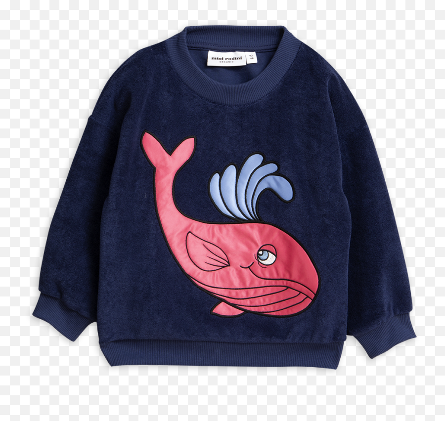 Lace Png Texture - Whale Terry Sweatshirt Girlu0027s Mini Mini Rodini Whale Sweatshirt,Terry Crews Png