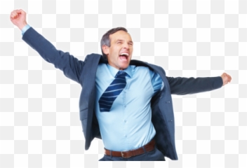 And This Man Is Definitely Energetic - Excited Person Png,Excited Png