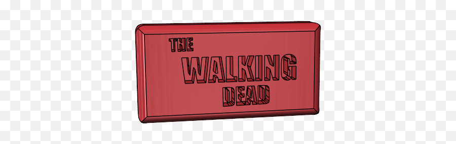 Download Free 3d Printer Designs Logo The Walking Dead Cults - Label Png,Walking Dead Logo Png
