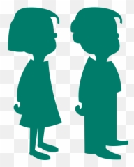 Students Png Clip Arts For Web - Clip Arts Free Png Backgrounds Orange Boy And Girl,Students Png