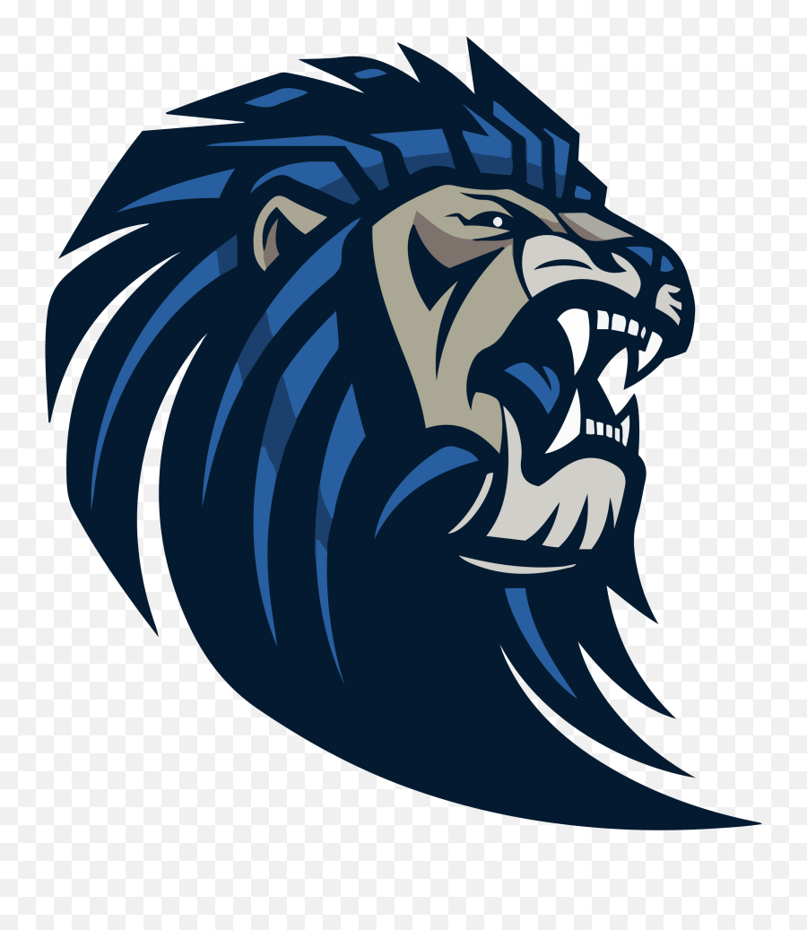 Lyons Usd 405 - Transparent Background Lion Logo Png,Lion Mascot Logo
