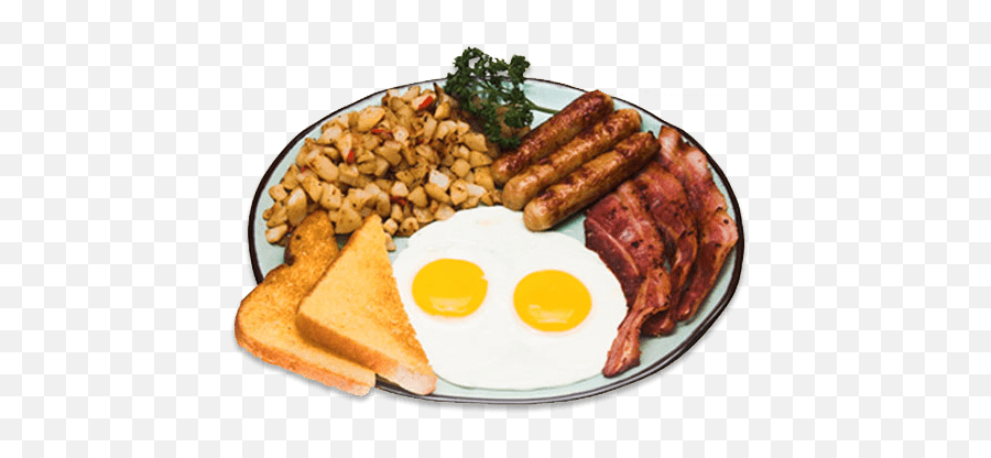 American Breakfast Transparent Png - American Breakfast With Hash Browns,Breakfast Png