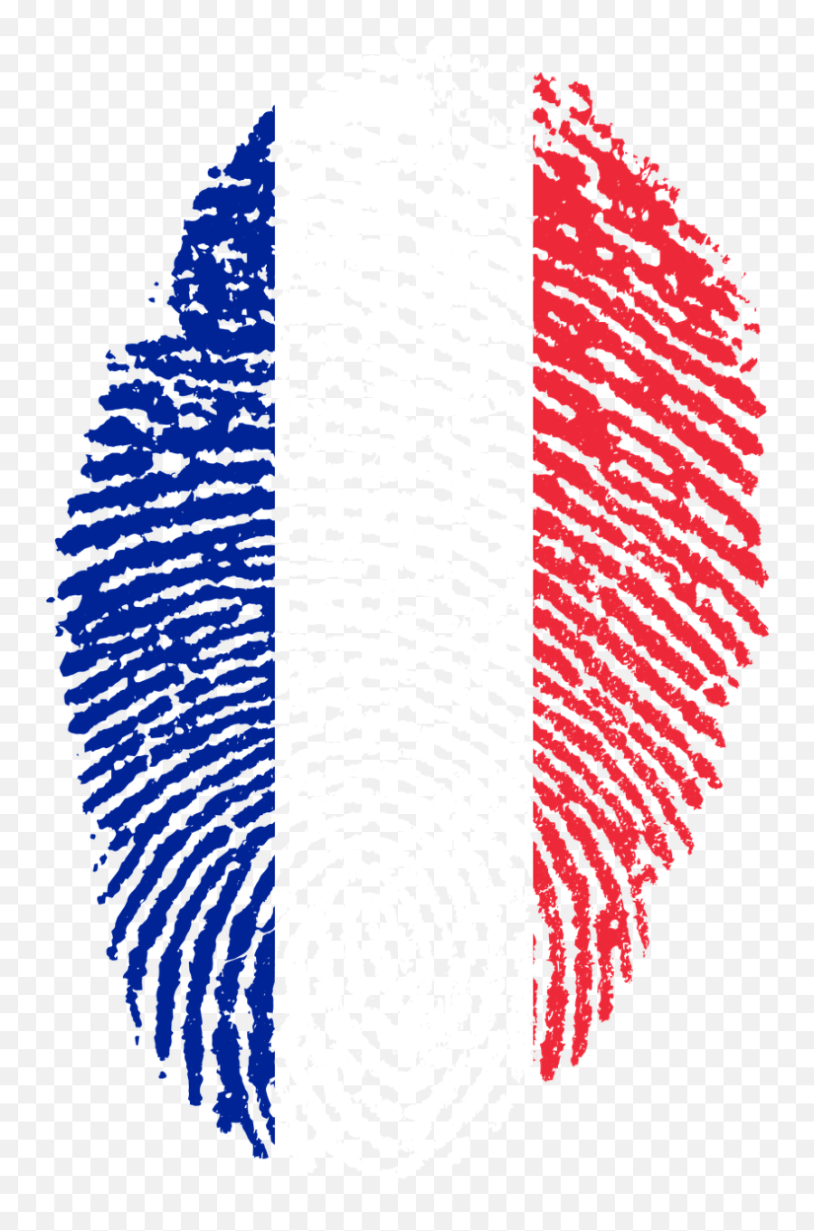 Free French Flag Transparent Background Download Clip - French Flag Fingerprint Png,French Flag Transparent Background
