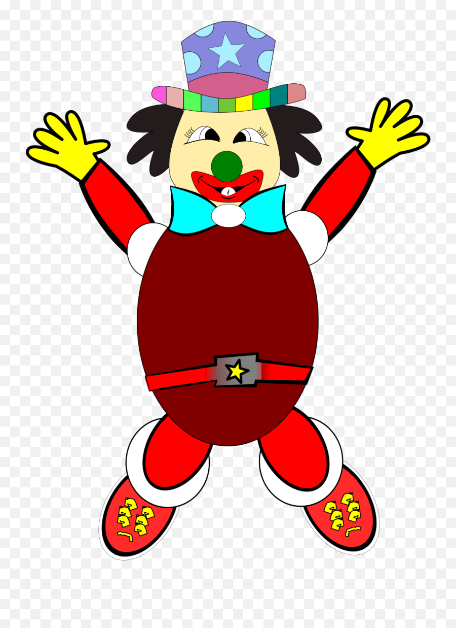 Cartoon Sports Day 29 Buy Clip Art - Cartoon Clown Clown Cartoon No Background Png,Clown Transparent