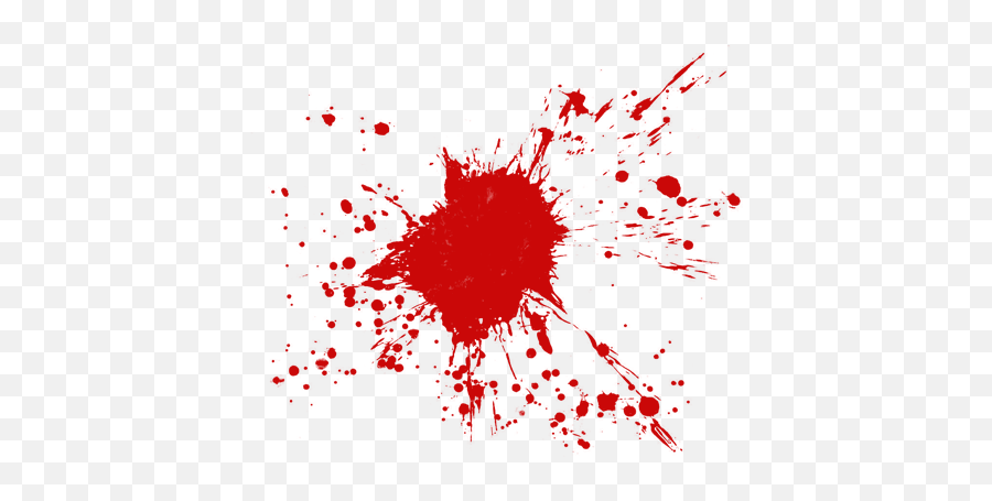 Png Cartoon Blood Splatter - Blood Particle Png,Cartoon Blood Splatter Png