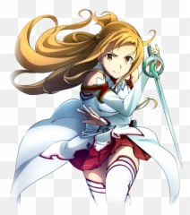 Download Awakened Portrait Asuna - Will Changing The Fate Sword Art Online Memory Defrag Asuna Png,Asuna Transparent