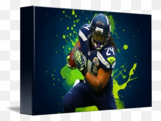 Marshawn Lynch - Sprint Football Png,Marshawn Lynch Png