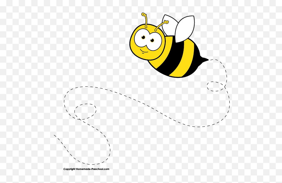 Download Hd Buzzing Bee Clipart Animal - Buzzing Bee Clip Art Png,Bee Clipart Png