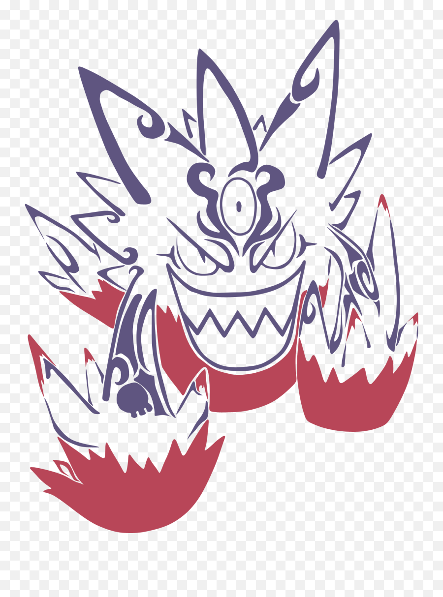 Gengar Transparent Png Image - Gengar Mega Shiny Hd,Gengar Png