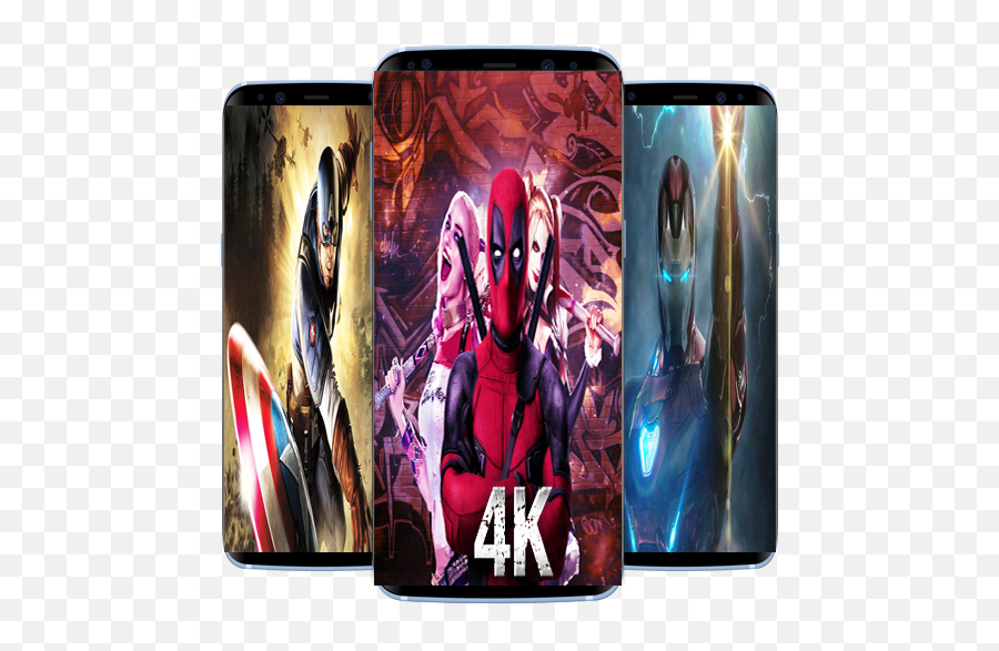 4k Superhero Wallpapers - Hd Backgrounds Apps On Google Play Mouse Png,Batman Logo Wallpaper Hd