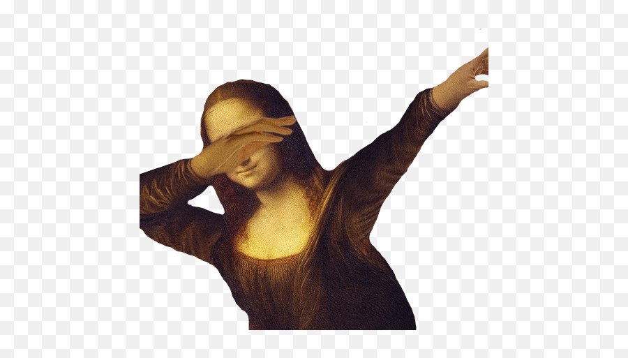 Dabbot Server - Mona Lisa Meme Png,Dab Emoji Png