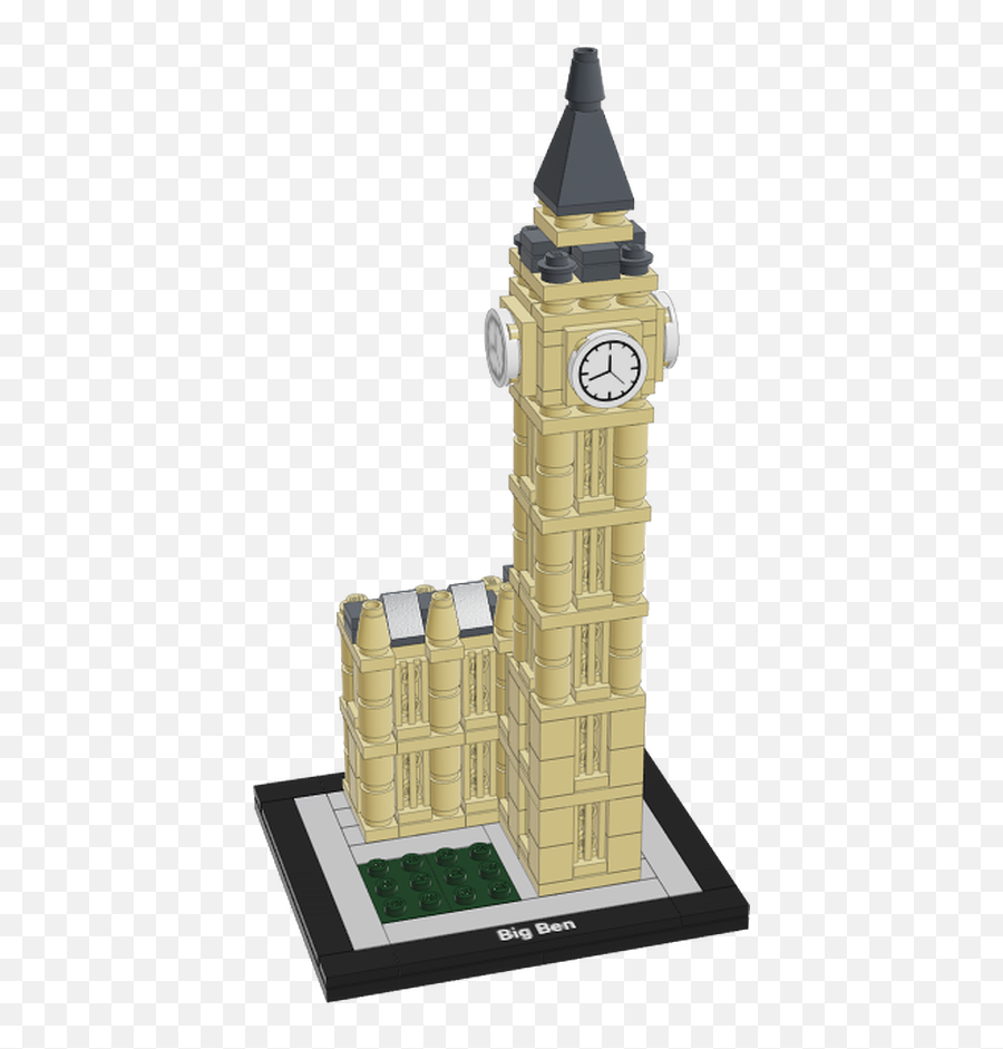 Mecabricks - Clock Tower Png,Big Ben Transparent