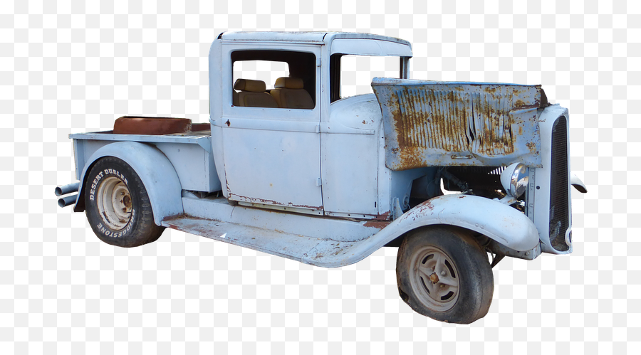 Download Car Former Old Automobile - Old Pickup Truck Png,Pick Up Truck Png