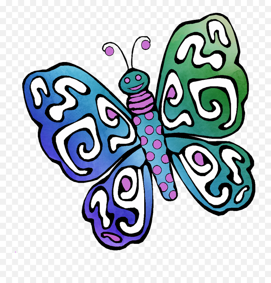 Happy Rainbow Butterfly - Diy Japanese Toilet Slime Png,Spring Background Png