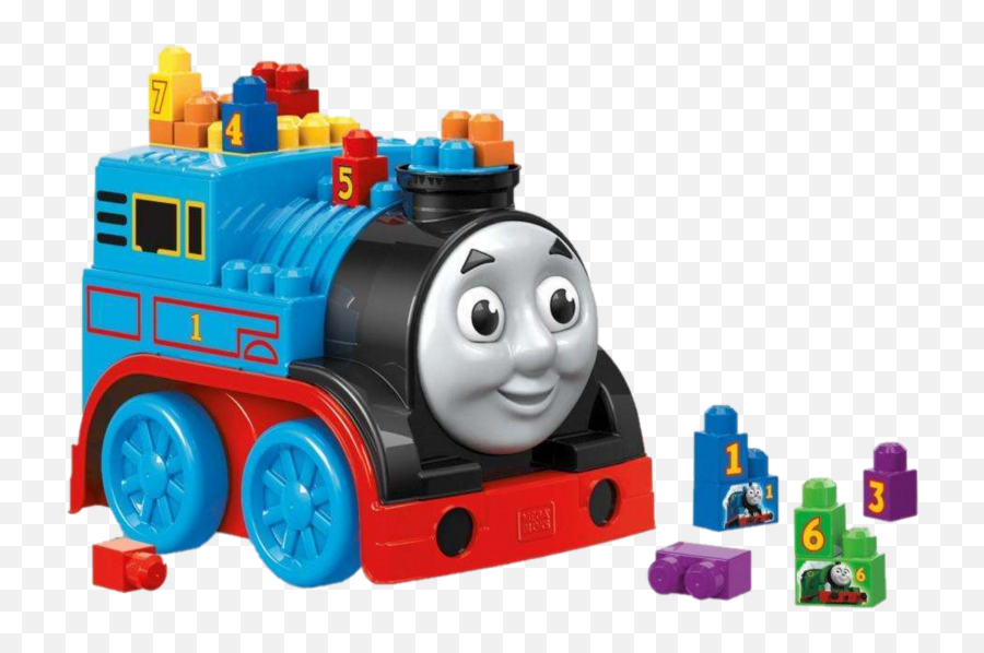 Mega Bloks Build N Go Thomas The Tank Engine Push Along 20 - Mega Bloks Thomas Build Go Png,Thomas The Train Png