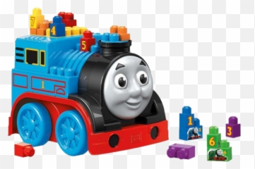Mega Bloks Build N Go Thomas The Tank Engine Push Along 20 - Mega Bloks Thomas Build Go Png,Thomas The Train Png
