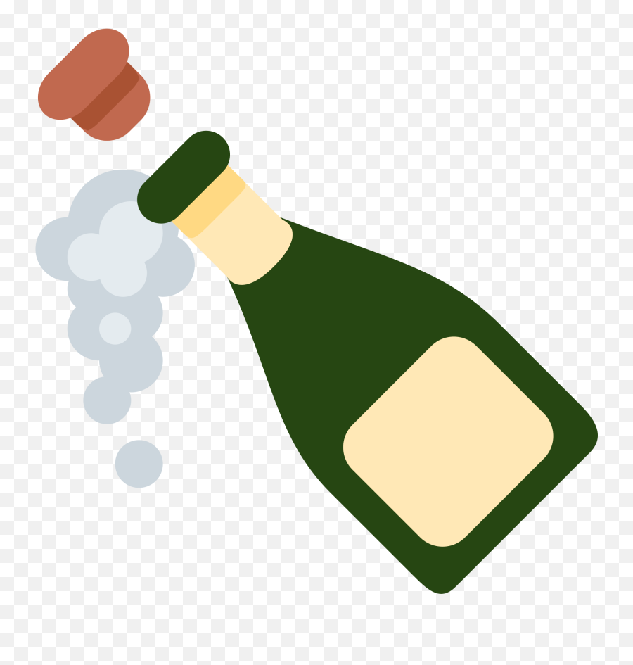 Champagne - Emoji Champagne Clipart Full Size Clipart Champagne Emoji Png,Champagne Bottle Png