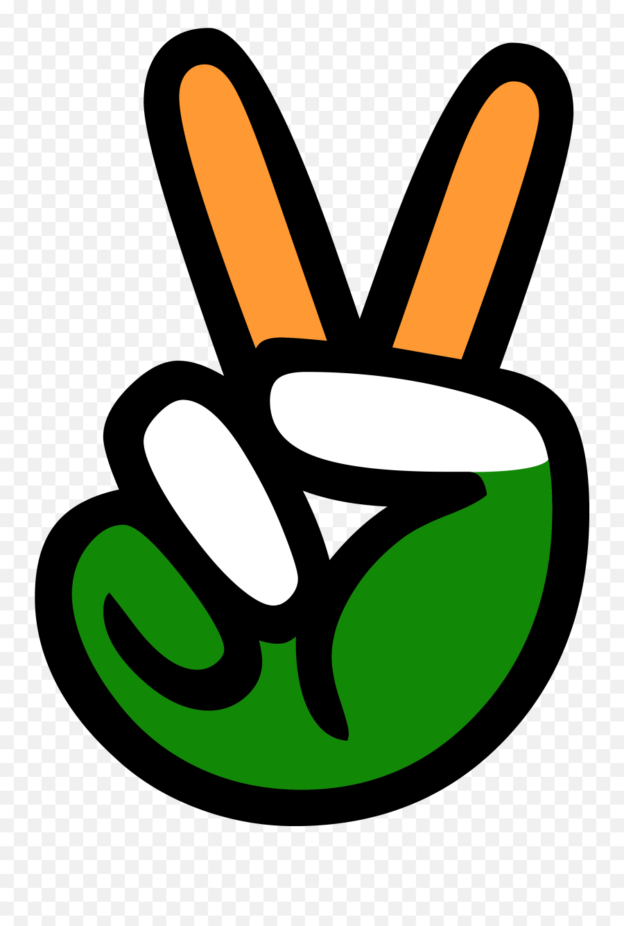 The Collective - Finger Peace Sign Transparent Png,Angellist Logo