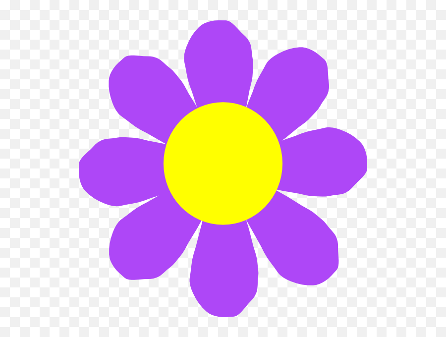 Free Clip Arts Design Of Purple Flower - Purple Flower Clipart Png,Purple Flower Png