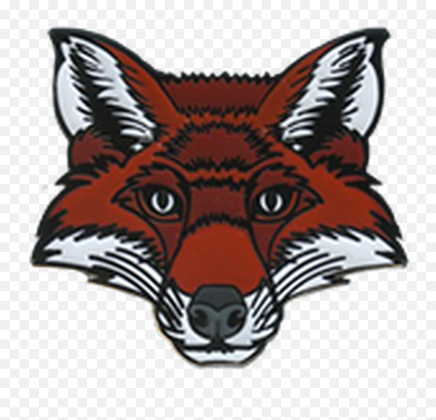 Wood Badge Fox Critter Head Lapel Pin - Red Fox Png,Fox Head Png