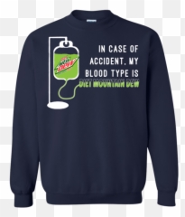 Favorable In Case Of Accident My Blood Type Is Diet Mountain - Camaro Ugly Christmas Sweater png