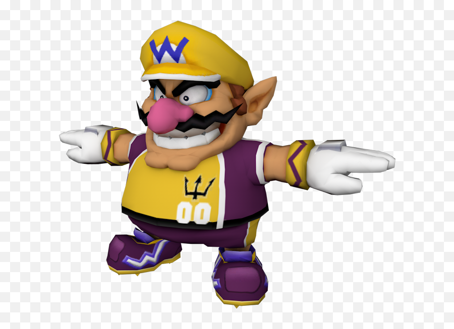 Mario Strikers Wario Png Image With No - Fictional Character,Wario Transparent