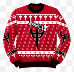 Judas Priest Logo Png - Judas Priest Christmas Sweater,Judas Priest Logo