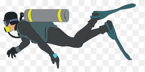 Diver Man Diving - Scuba Diver Vector Png,Diver Png