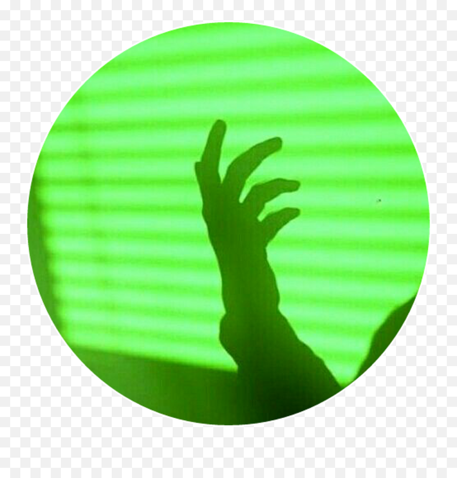 Download Green Light Hand Shadow - Light Green Aesthetic Png,Shadow Monster Png